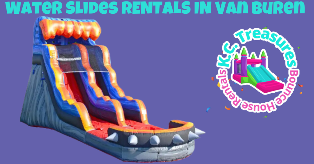 Water Slide Rentals In Van Buren, AR - K.C. Treasures Bounce House Rentals